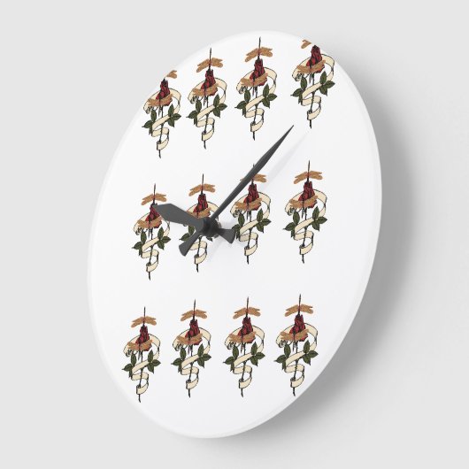 Hoogwaardig ontwerp grote klok (Hoek)