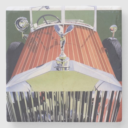 Hoogwaardig Stenen Onderzetter (Voorkant)