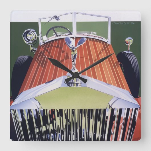 Hoogwaardig Vierkante Klok (Voorkant)