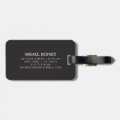 Hoogwaardige Bagagelabels voor eenvoudige identifi (Achterkant horizontaal)