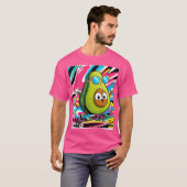 Hoogwaardige constructie voor duurzaamheid t-shirt (Voorkant volledig)