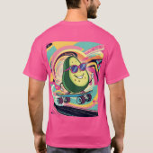 Hoogwaardige constructie voor duurzaamheid t-shirt (Achterkant)