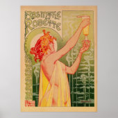 Hoogwaardige Franse art nouveau Absinthe Robette Poster (Voorkant)