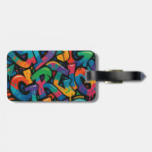 Hoogwaardige koffers: waar stijl en functionalitei bagagelabel (Achterkant horizontaal)