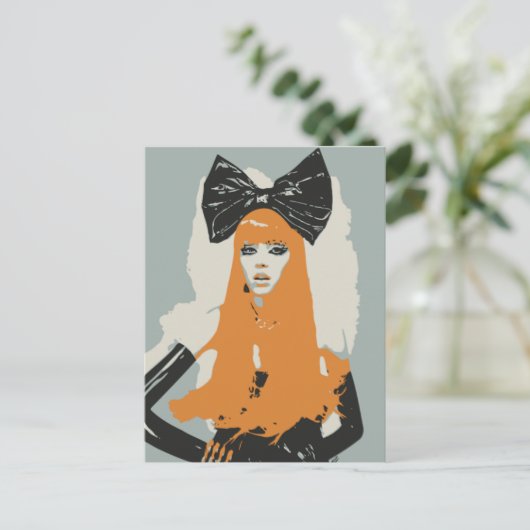 Hoogwaardige Mode Briefkaart (Staand voorkant)