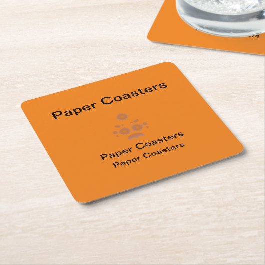 Hoogwaardige papieren Onderzetters voor elke geleg (Schuin)