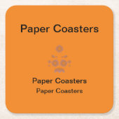 Hoogwaardige papieren Onderzetters voor elke geleg (Voorkant)