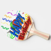 HOOGWAARDIGE PIJLPADDLES TAFELTENNISBATJE (Zijkant)