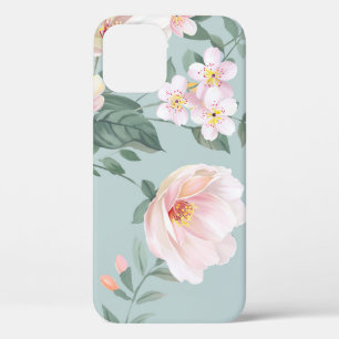 hoogwaardige reeks van diverse waterverf bloemen Case-Mate iPhone case