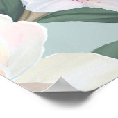 hoogwaardige reeks van diverse waterverf bloemen poster (Hoek)