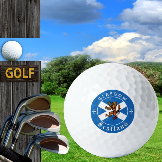 Hoogwaardige Schotse golfbal, Rampant, Schotse vla Golfballen