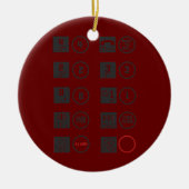 Hoogwaardige technicus keramisch ornament (Voorkant)