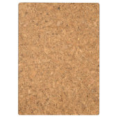 Hoogwaardige textuur van het kurkbord klembord (Achterkant)