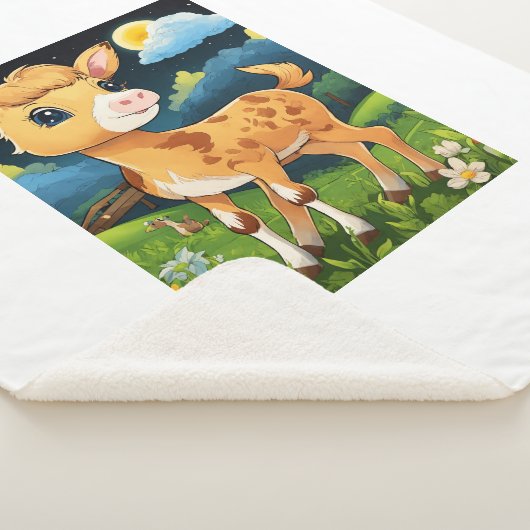 Hoogwaardige vectorkunst" sherpa deken (3/4)