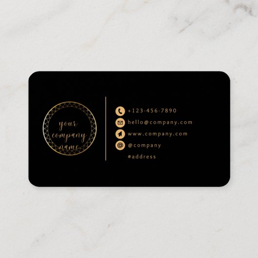 Hoogwaardige visitekaartjes (Achterkant)