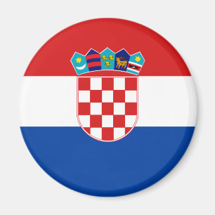 Hoogwaardige vlag Kroatië Magneet