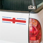 Hoogwaardige vlag van IJsland Bumpersticker (Op Truck)