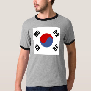 Hoogwaardige vlag Zuid-Korea T-shirt