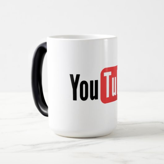 Hoogwaardige YouTube-Mok Magische Mok (Voorkant links)