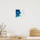 Hoogwater Poster (Keuken)