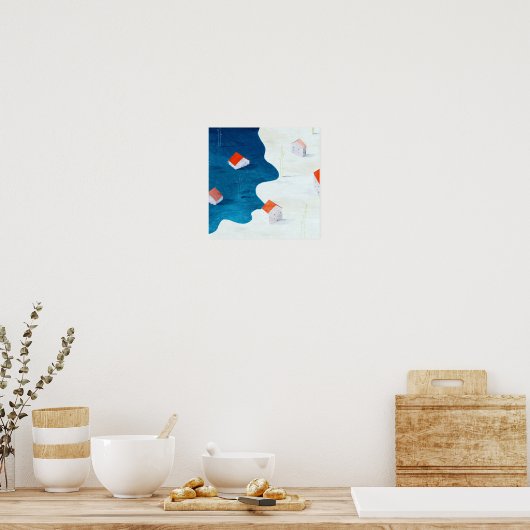 Hoogwater Poster (Keuken)