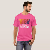 Hoogwerkende Introvert T-shirt (Voorkant volledig)