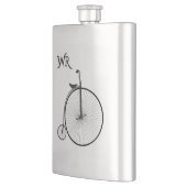 Hoogwiel-antieke-fietsmonogram Flacon (Links)