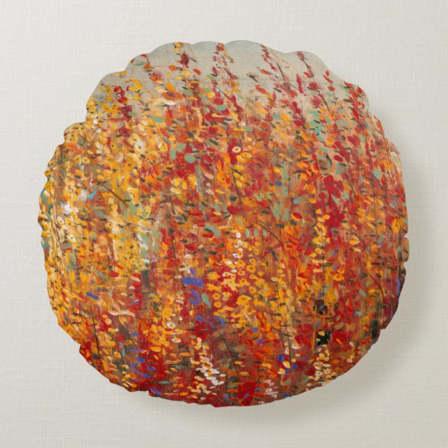 Hoogwoestijnbloesem II Rond Kussen (Voorkant)