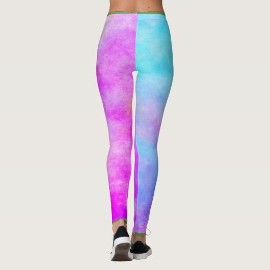HOOGZAAD LEGGINGS MET MONOGRAM (Achterkant)