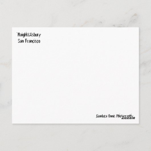 hooi&asbury briefkaart (Achterkant)