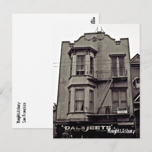 hooi&asbury briefkaart (Voorkant / Achterkant)