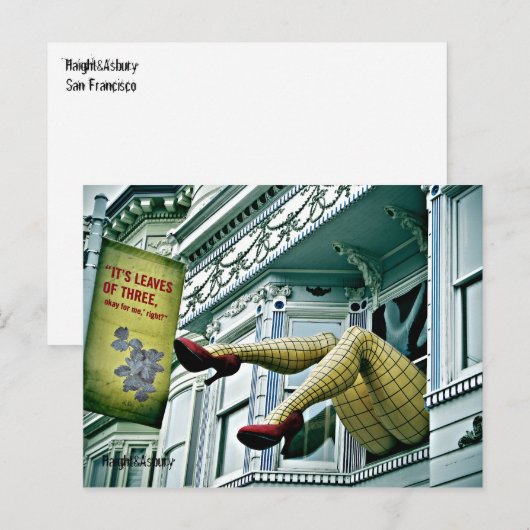 hooi&asbury briefkaart (Voorkant / Achterkant)