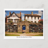 Hooi op Wye Bookshop in Wales Briefkaart (Voorkant)
