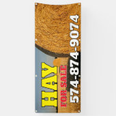 Hooi te koop Aangepaste banner (Verticaal)