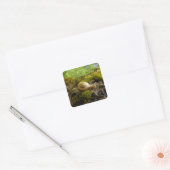 hooi voor slakkendag! vierkante sticker (Envelop)