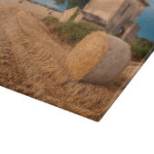 Hooibaal in veld in Provence Snijplank (Hoek)