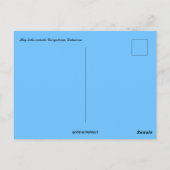 Hooibalen buiten Georgetown Delaware Briefkaart (Achterkant)