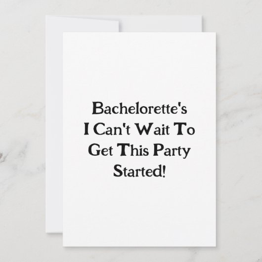 Hooibalen en cocktails Elegant vrijgezellenfeest Kaart (Achterkant)