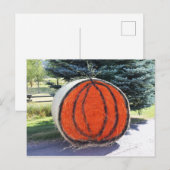 HOOIBALENPOMPOEN BRIEFKAART (Voorkant / Achterkant)