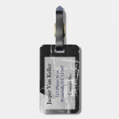 Hooiberg Bagagelabel (Achterkant verticaal)