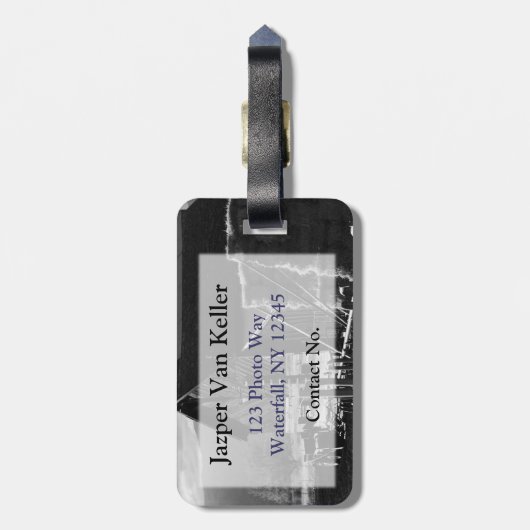 Hooiberg Bagagelabel (Achterkant verticaal)