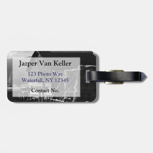 Hooiberg Bagagelabel (Achterkant horizontaal)