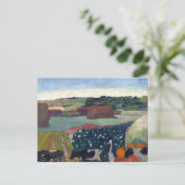 Hooibergen in Bretagne | Paul Gauguin Briefkaart (Staand voorkant)