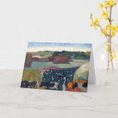 Hooibergen in Bretagne | Paul Gauguin Kaart (Gele Bloem)