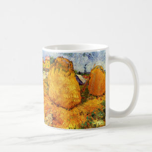 Hooibergen in Provence door Vincent van Gogh Koffiemok