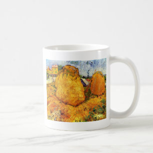 Hooibergen in Provence van Van Gogh. Koffiemok