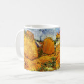 Hooibergen in Provence van Vincent van Gogh Koffiemok (Voorkant links)