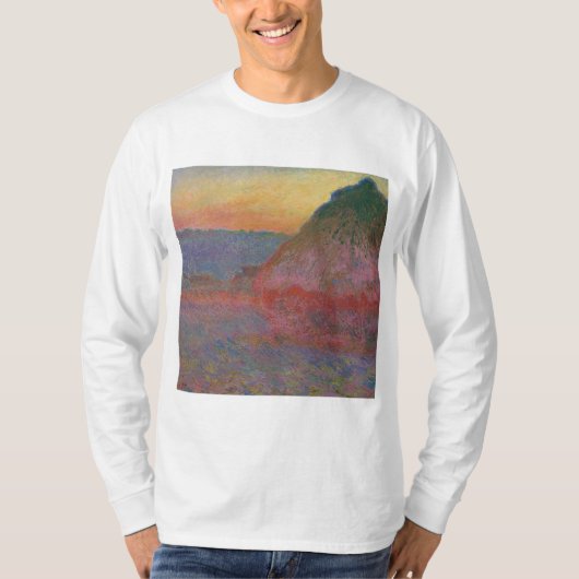 Hooibergen (van Claude Monet) T-shirt (Voorkant)