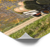 Hooiberging in Vermont in de herfst Poster (Hoek)