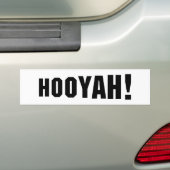HOOIË! BUMPERSTICKER (Op auto)